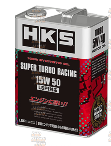 HKS Super Turbo Racing Engine Oil - 15w-50 LSPI 12L